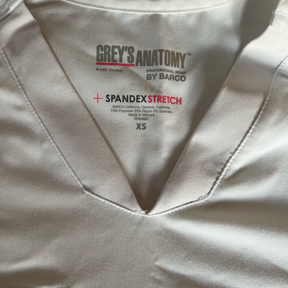 Greys anatomy scrub top